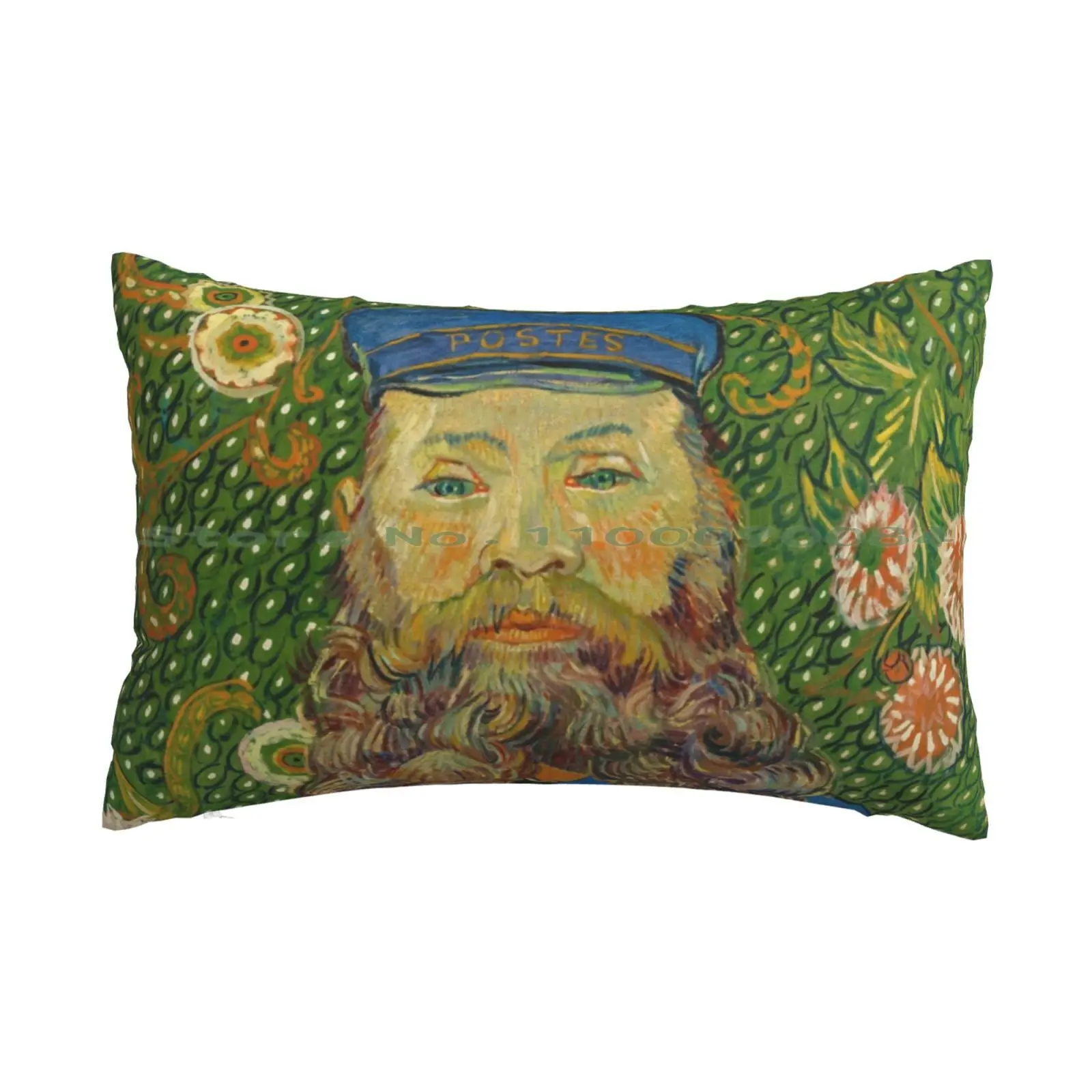 Van Gogh Portrait Of Joseph Roulin Hd Original Vincent Van Gogh Best Hd Art Print Pillow Case 20x30 50*75 Sofa Bedroom Rem Re