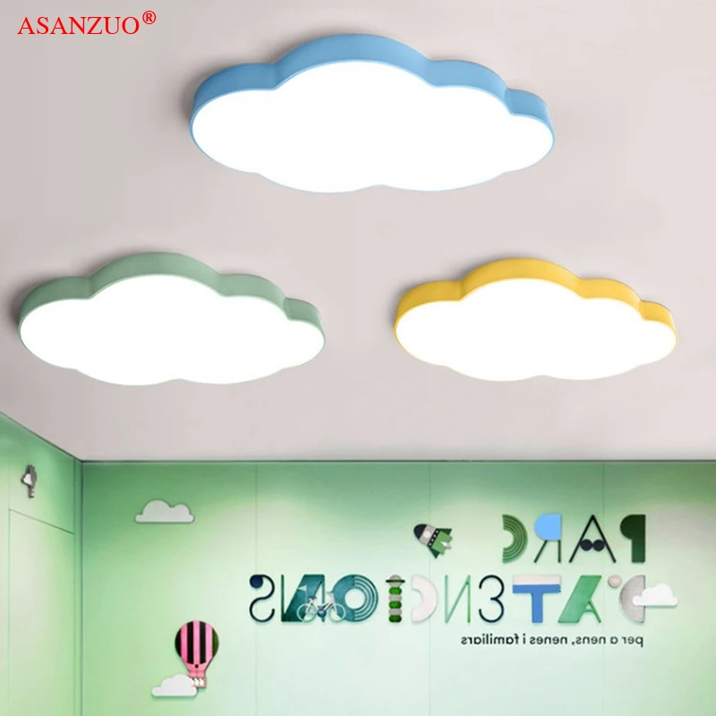 

Bedroom LED Cloud Ceiling lights children's room ceiling lamp cartoon classroom amusement park hall kindergarten Decor lighting