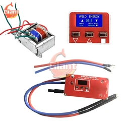 Tragbare DIY Mini Spot Welder Stift LCD Spot Schweißen Maschine 18650 Batterie Verschiedene Schweiß Netzteil AC 110V zu 9V Transformator