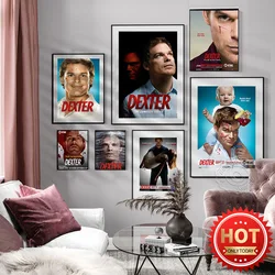 Dexter Teleplay Art Poster, Michael C.Hall Role Playing Dexter Morgan Art Prints,  Michael Cuesta Director Works Wall Picture