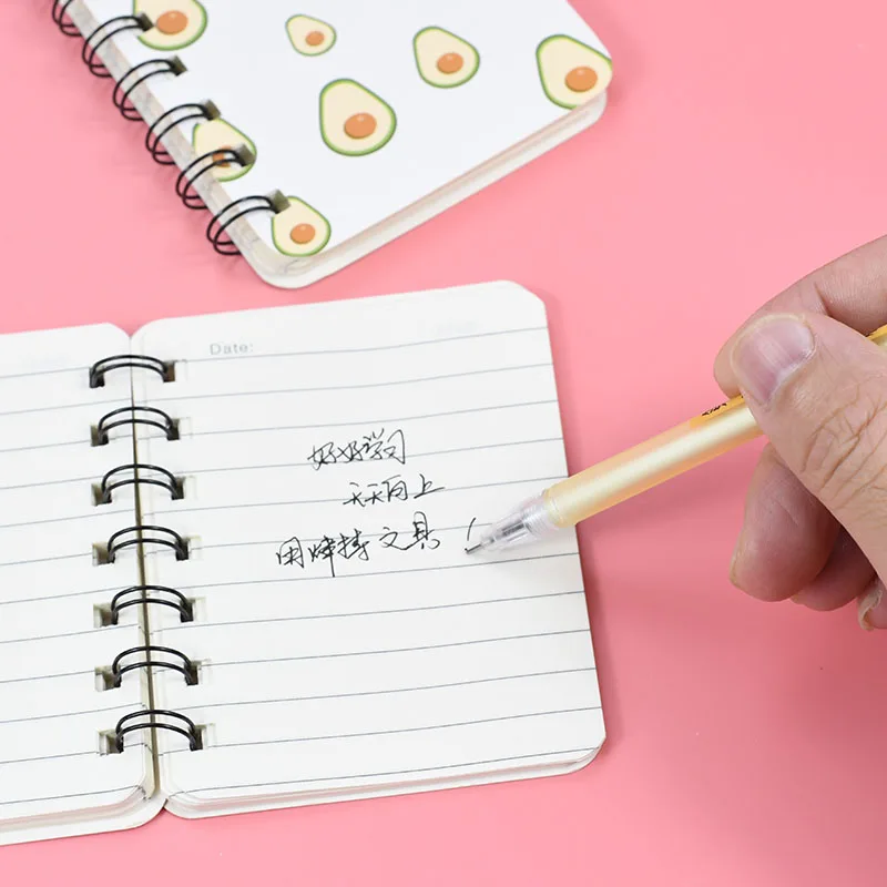 School  Office Cute And Easy To Carry Removable Loose-Leaf Notebook Coil Notebook Pattern Sent Randomly