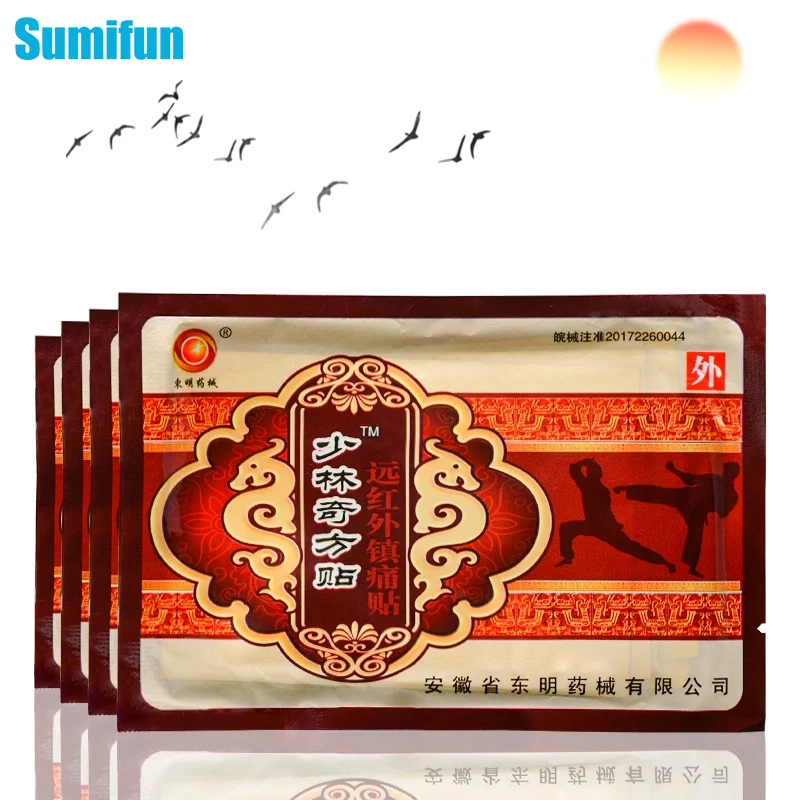 

8pcs Chinese Medical Plaster Shaolin Lumbar Knee Arthritis Pain Patch Rheumatism Joint Ache Orthopedic Stickers