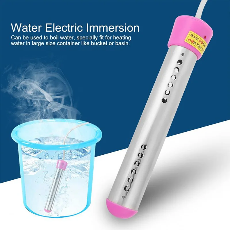 3000W/2000W Electric Heater Boiler Water Heating Element Immersion Suspension Water Heater Bathroom Swimming Pool US/EU/UK/AU