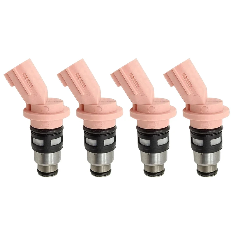 4pcs 16600-73C00 A46-H02 Fuel Injectors For Nissan Micra II 100NX K11 Primera Almera Sentra Sunny Tsuru AD 1660073C00 A46H02