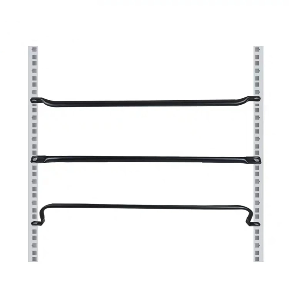 Укладка кабелей для 19-дюймового диспетчера проводов шкафа, 19-дюймовой сетевой рамы, черный ELINK, 5 шт.