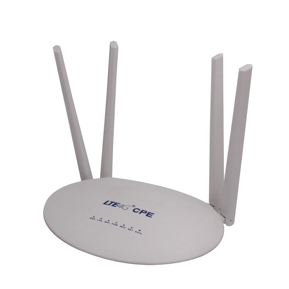 Yeacomm 4G LTE Indoor CPE Mobile WiFi Router with SIM Card Slot External Antenna High Speed 300Mbps Wireless Routers