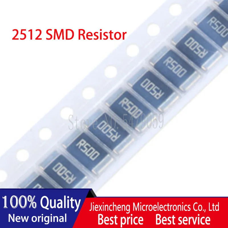 2512 1 Вт 1% 0.1R R100 0.12R R120 0.15R R150 0.2R R200 0.22R R220 SMD резистор для отбора проб