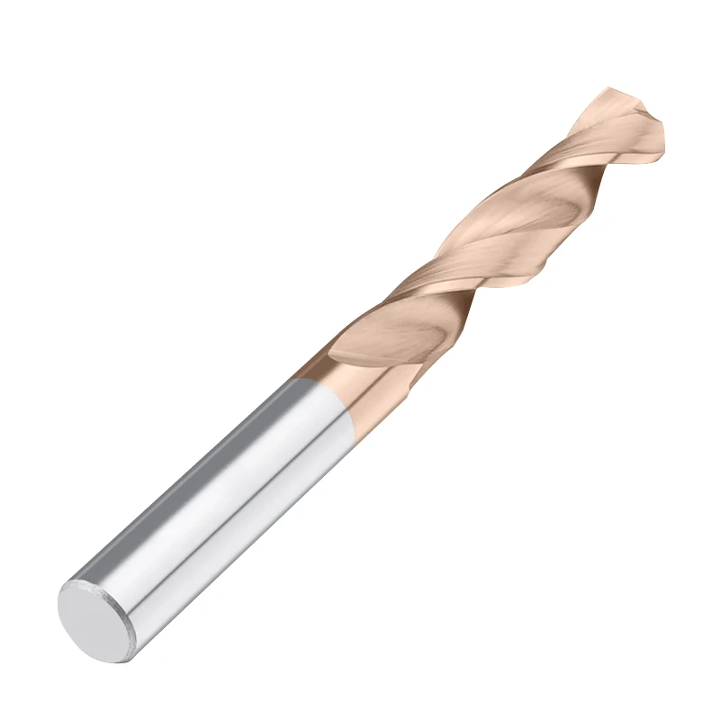 TOOLEYE الطول الإجمالي 100 مم لقم الثقب من الكربيد HRC55 ° أدوات مخرطة CNC حفر المعادن الصلبة التنغستن الصلب تويست التدريبات 2.1-20.0 مللي متر #4