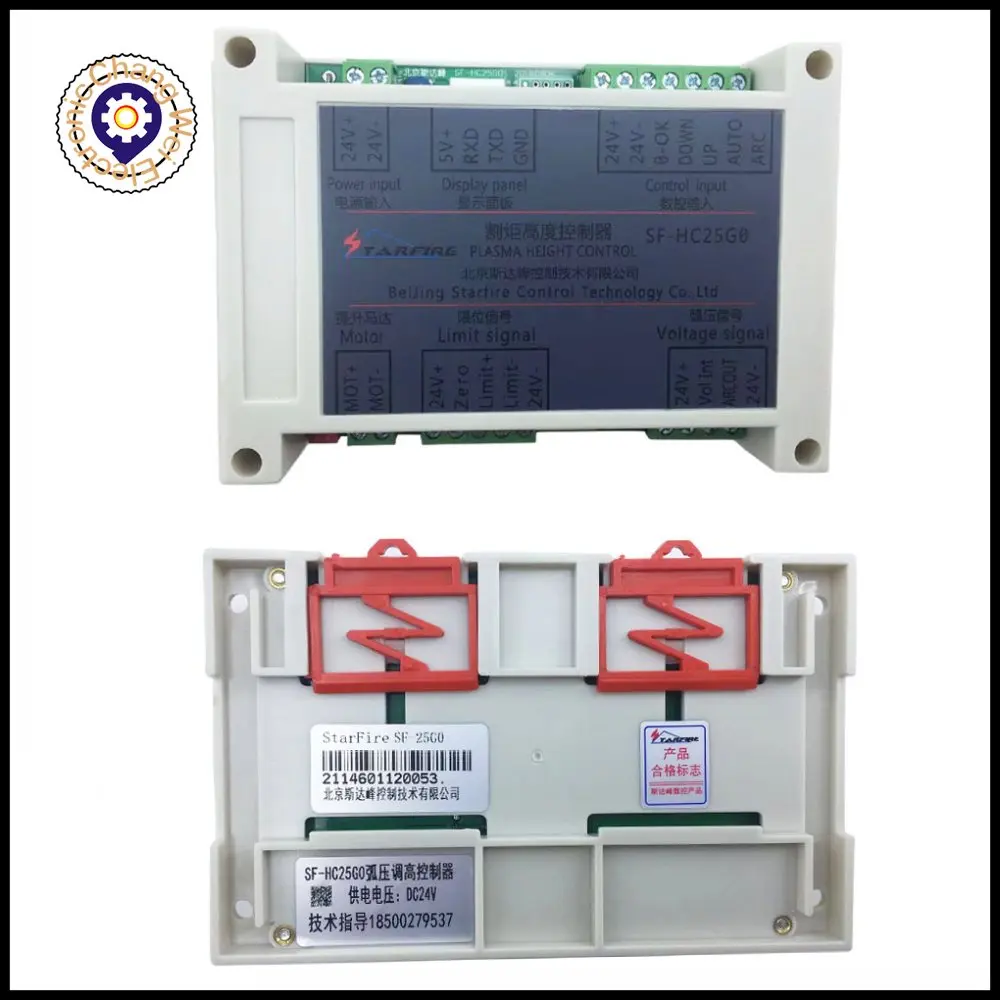 Controlador de altura de antorcha de corte de SF-HC25G, máquina de corte por Plasma, controlador de control de altura de voltaje de arco, compatible con mach3