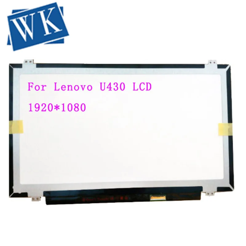 For Lenovo U430 14.0 Slim pantalla LCD de ordenador portátil B140HTN01.1 B140HTN01.2 N140HGE-EA1 NT140FHM-N42 B140HTN01.D 30PIN