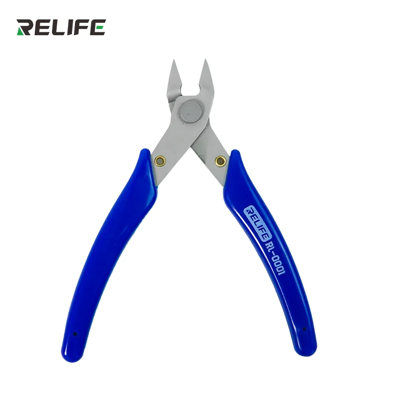 Relife RL-0001 Precision Diagonal Pliers Cutting Pliers for Wire Cable Cutter High Hardness Electronic Repair Hand Tools