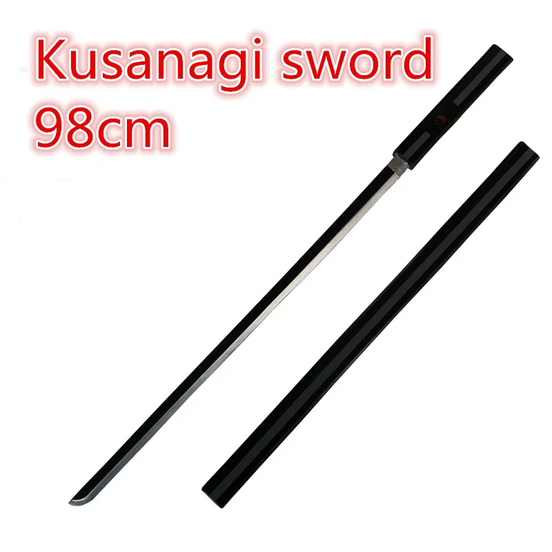 

Anime Cosplay Katana Black White Kusanagi sword plover blade Snake Sword Ninja Weapon Prop Role Play Weapon PU Model Toy Prop