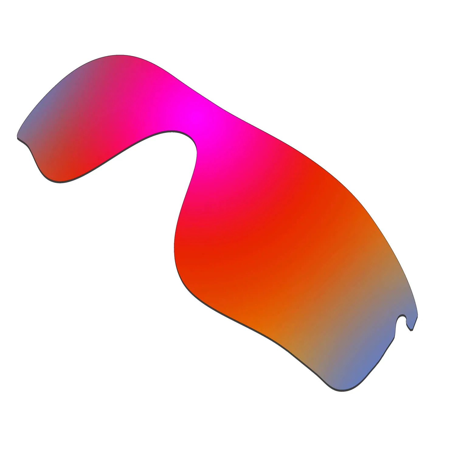 

Hkuco Mens Replacement Lenses For RadarLock Path Sunglasses Red Polarized