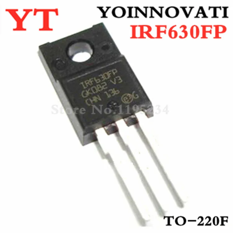 

10pcs/lot IRF630FP IRF630 TO-220F IC