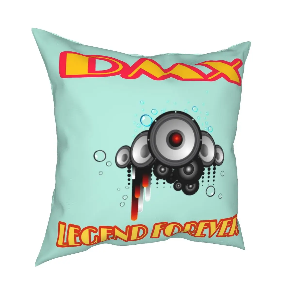 The Legends And Icons Of D.M.X Square Pillowcase Polyester Printed Decor Pillow Case Room Cushion Cover 18