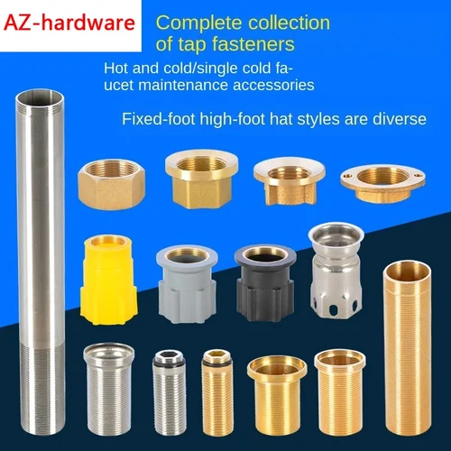 Imagen 2 del producto Grifo de cocina, grifo de pie fijo, tuerca de extensión de tornillo de pie grande, lavabo, tornillo de encimera grueso, accesorios de reparación de asiento de fijación