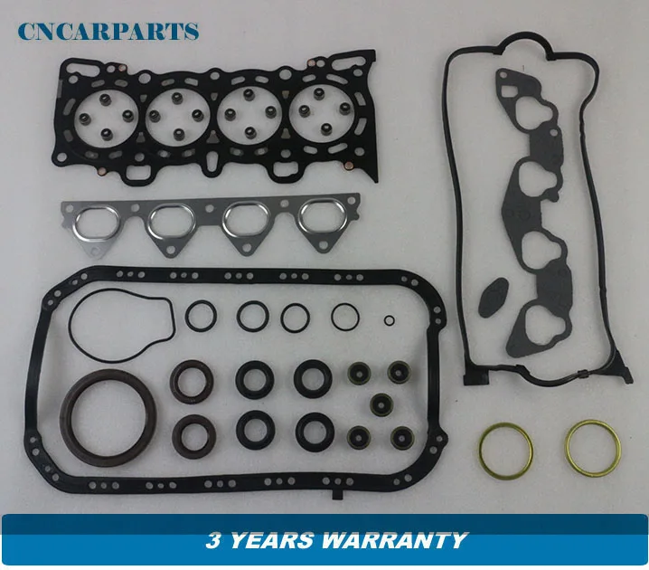 

FULL HEAD OVERHAUL ENGINE GASKET Set Fit for Honda Civic VX EX Si 1.6L L4 SOHC 16V D15Z1 D16Z6 V-TEC VRS