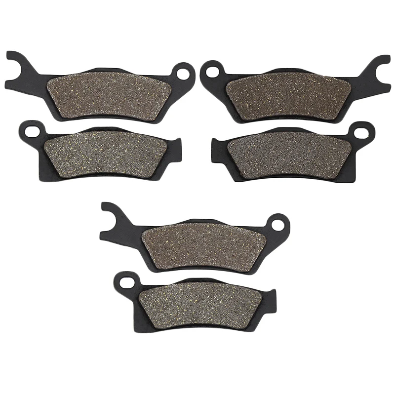 Motorcycle Front and Rear Brake Pads  for Can Am Outlander 450 500 Max 650 800 1000 4X4 EFI STD DPS XT ATV 2012-2017 Brake Disks