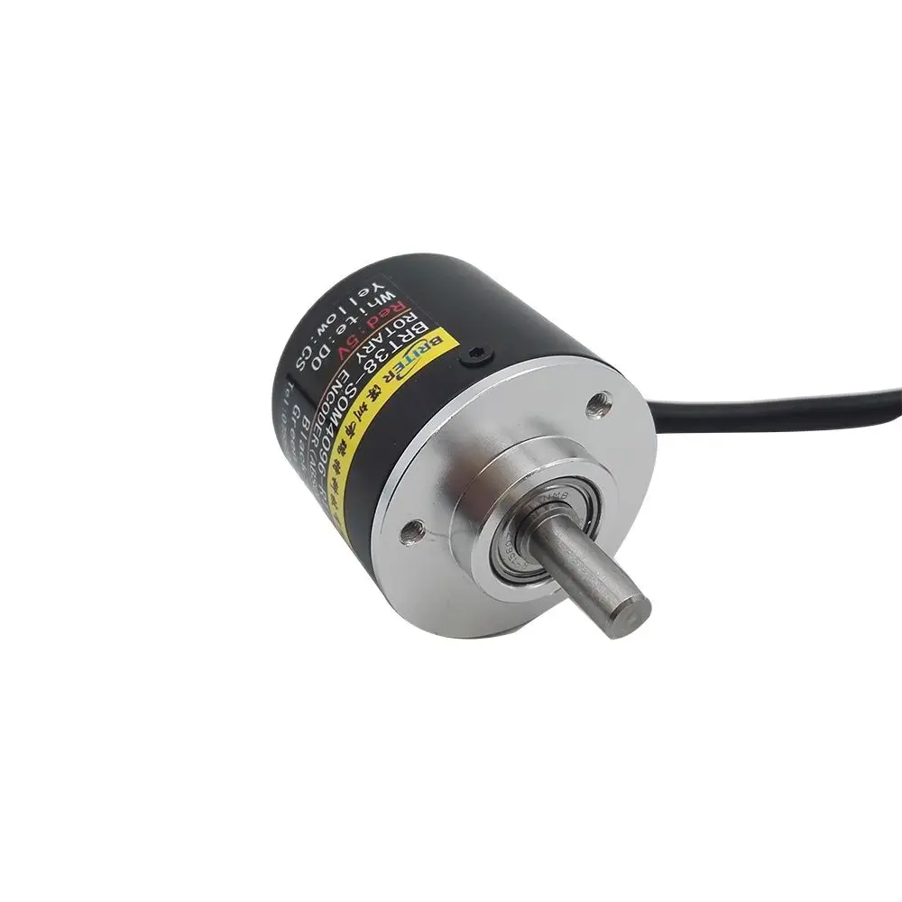 BRT38-S0M 6MM Shaft Contactless 10Bit 12Bit SSI Interface Single Turn Absolute Rotary Encoder