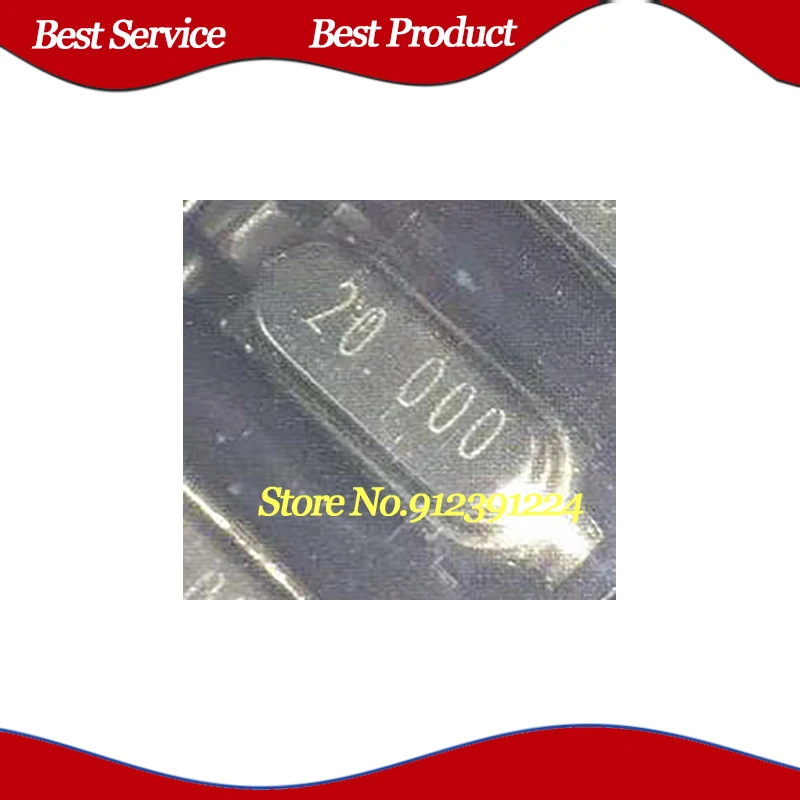 Hc-49smd الجديدة والأصلية 20mhz 20m 20mhz ، 20 قطعة/الوحدة ، في الأوراق المالية