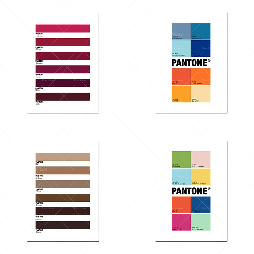 Pantone's Impriméd'art Inspiration | Contemporary Art Minimalist Decoration | Giclee | Style