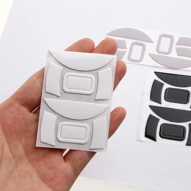 Maus Skates Pads 2Pack Abgerundet Gebogen Kanten Maus Feet Ersatz für DeathAdder Ätherisches Maus