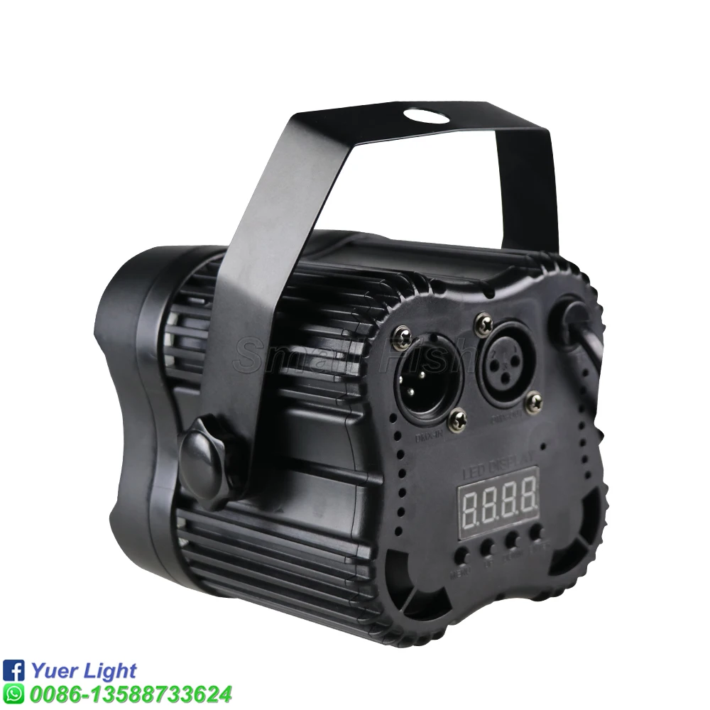 Imagem -05 - Luz Conduzida do Par 4x6w Rgbw 4in1 do Diodo Emissor de Luz Dmx512 da Fase Luzes da Par da Lavagem do dj Discoteca Conduziu a Luz uv para o Casamento