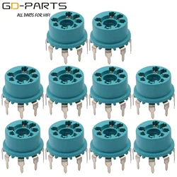 7pin Plastic Vacuum Tube Socket Valve Base for B&W 6J1 6Z4 6X4 12AE6 6AT6 6BK6 12AV6 12BU6 6AQ6 6066 6J5 Hifi Audio AMP DIY *10