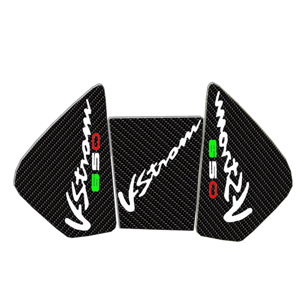 3D Motorcycle Anti slip Tank Pad Sticker Pad Side Gas Knee Grip Protector For SUZUKI V-Strom650 DL650 V-Strom 650 DL 650 VStrom