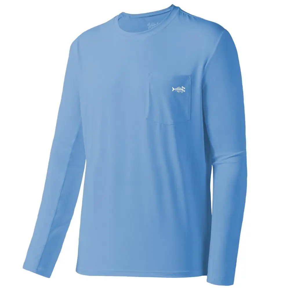 Bassdash camiseta pesca hombre UPF 50+ manga larga UV