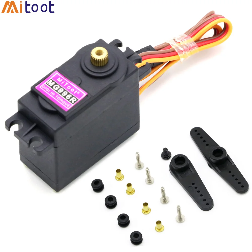 Mitoot MG996R Metal Gears Digital RC Servo Motor High Torque for Rc Airplane Helicopter Car Boat