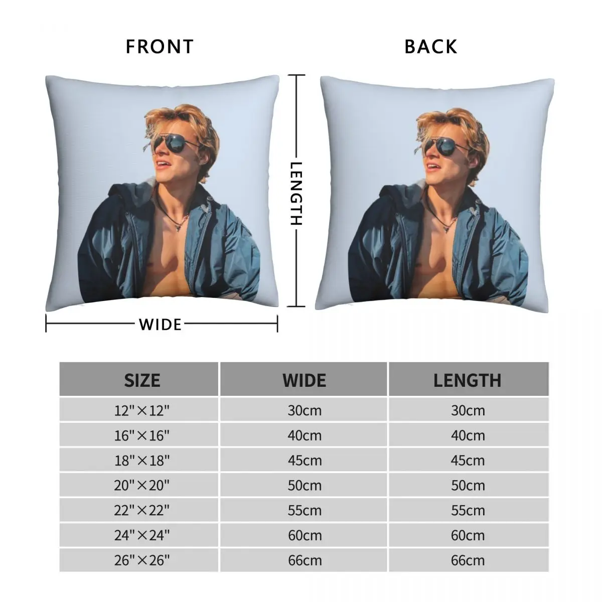 Rudy Pankow Square Pillowcase Polyester Linen Velvet Pattern Zip Decor Pillow Case Room Cushion Cover