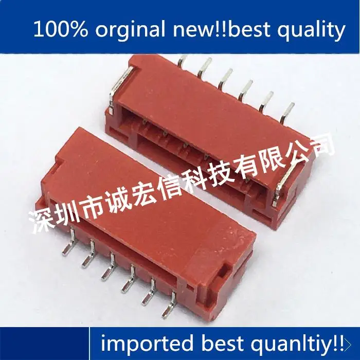 

10pcs 100% orginal new in stock SM06B-GHTR-TB(LF)(SN) 1.25MM 6P horizontal sticker connector