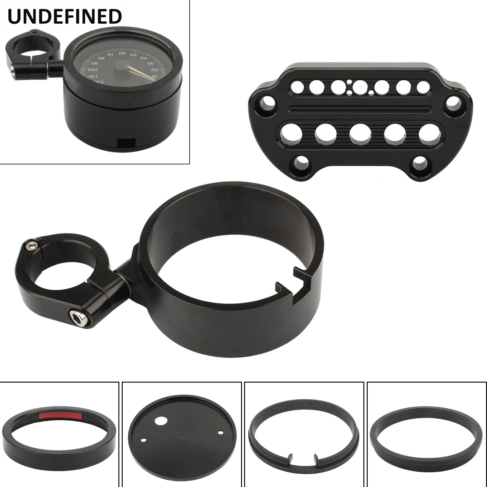 

Motorcycle Instrument Speedometer Bracket Case Housing Side Mount Relocation Cover For Harley Sportster Iron 883 XL 2004-20 Dyna