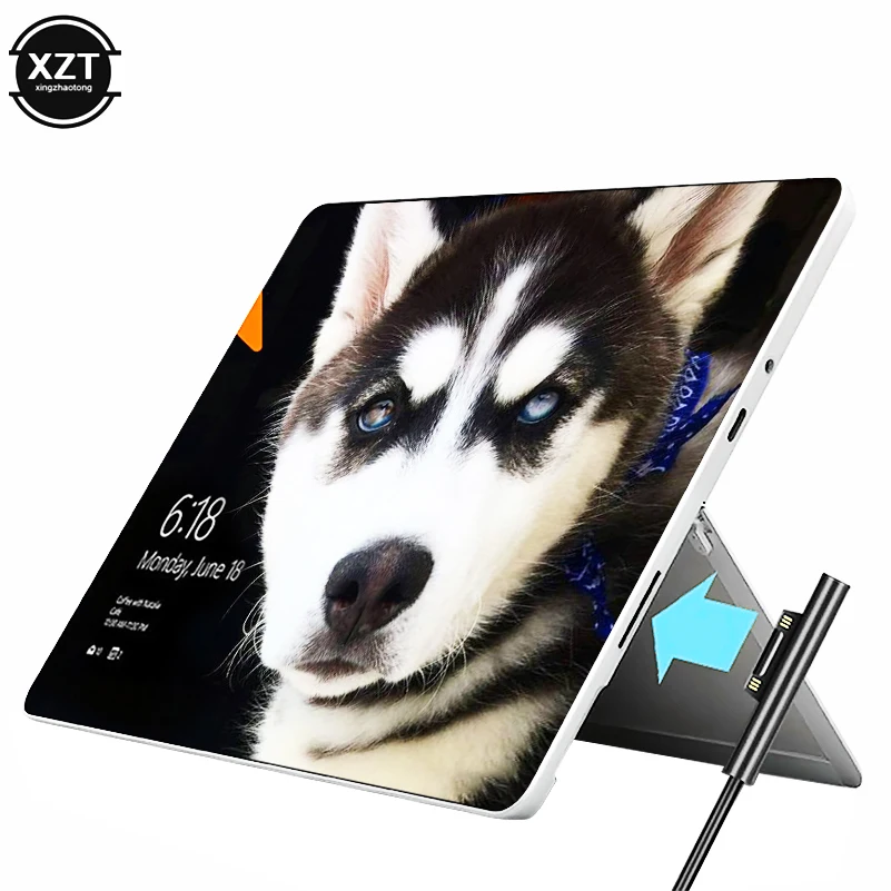 Кабель-адаптер USB Type-C, 1,5 м, 15 В, 3 А, для Microsoft Surface Pro 6 / 5 / 4 / 3