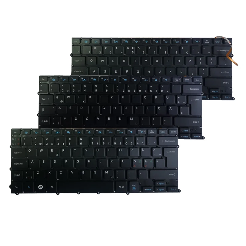 Pop FOR Samsung 900x3b 900X3C 900X3D 900X3E NP900X3B NP900X3C NP900X3D NP900X3E US/German GR/Nordic NE laptop Keyboard Backlit