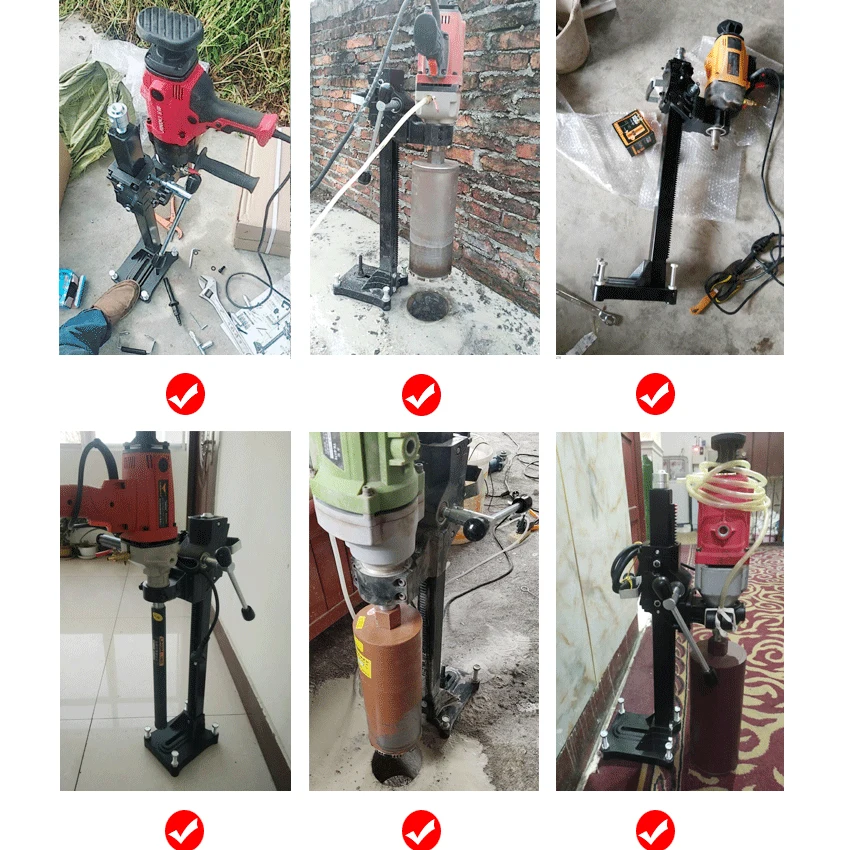 30.70inch Drilling Machine Bracket Diamond Drilling Machine Bracket Aluminum Drill Holder Water Drill Stand