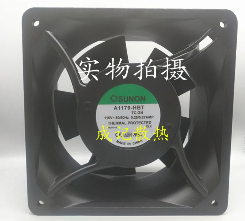 

SUNON A1179-HBT AC 220V 110V 176x176x89mm Server Cooling Fan