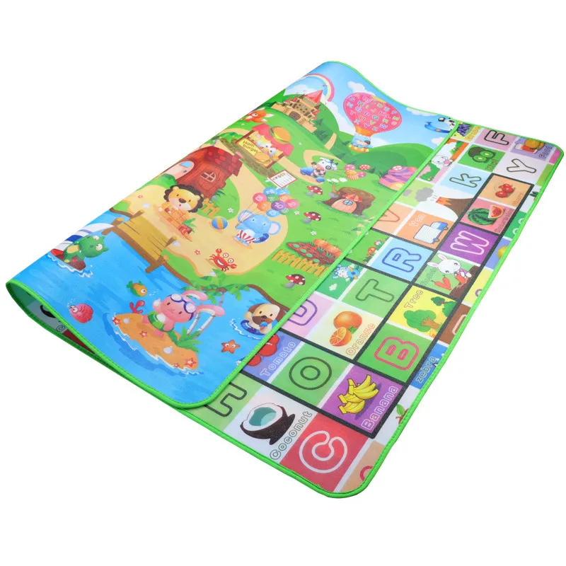 200*180*0.5cm Crawling Mat Double Surface Baby Carpet creative cartoon design Developing Mat for Children Cute Baby Play Mat