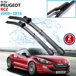 for Peugeot RCZ 2009~2016 Front Windshield Windscreen Wipers Car Wiper Blade Car Accessories 2010 2011 2012 2013 2014 2015