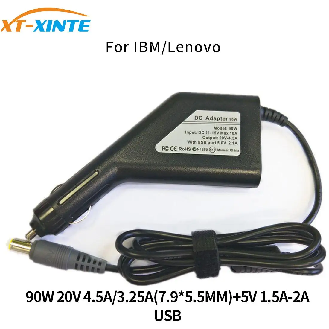 1x90 واط 65 واط 45 واط 19 فولت 20 فولت محمول شاحن سيارة USB تيار مستمر التيار المتناوب المحمولة موائم مصدر تيار ل IBM/لينوفو/شركة أيسر/HP/ديل/ASUS/SONYSamsung