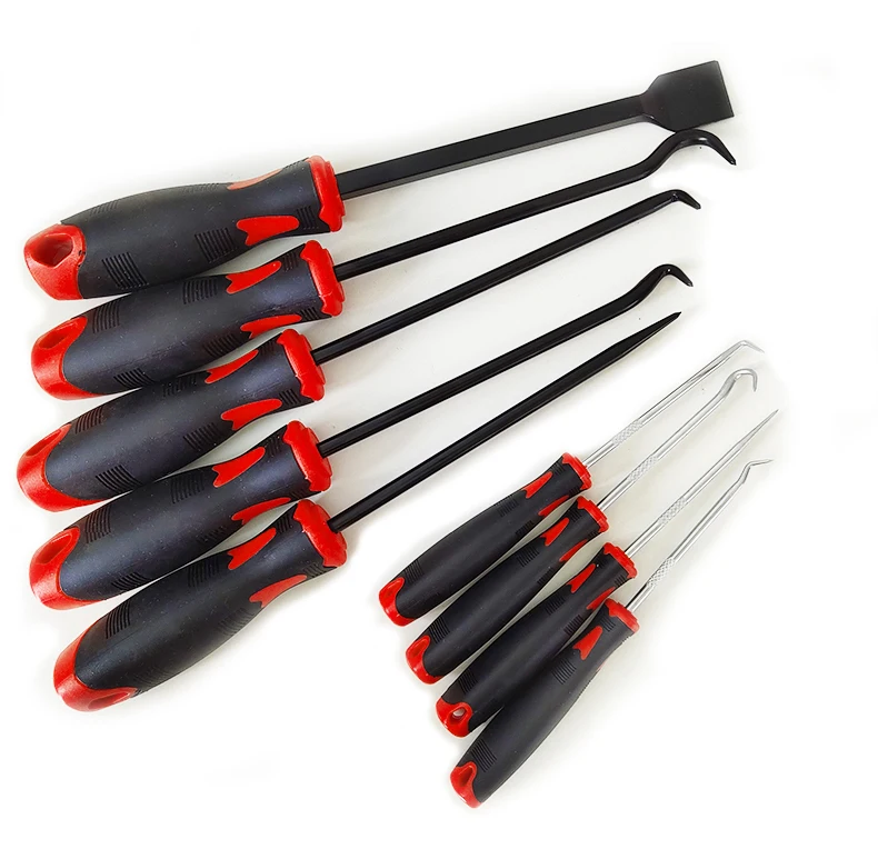 9pc Scraper & Pick Hook Gasket Scraping Hose Removal Garage Workshop Tool Set