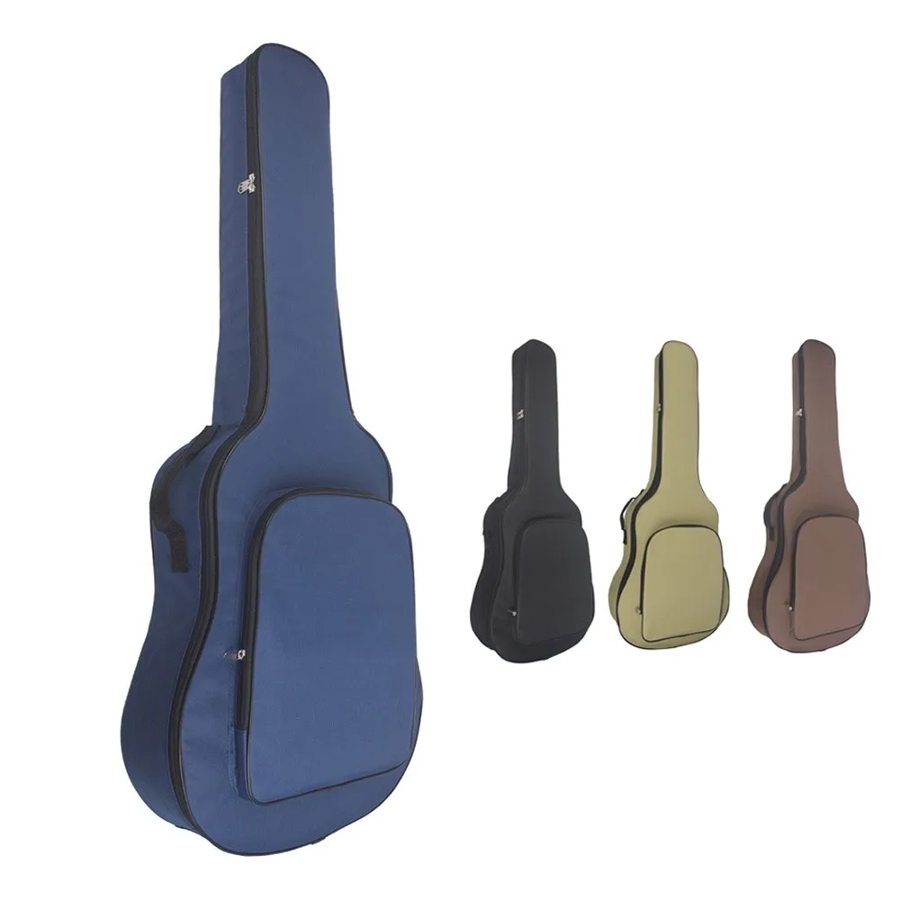 

Full Size Padded Waterproof Classical Acoustic Guitar Back Bag Carry Case Holder For To 40"/41" Standard Size Acoustic Guitar