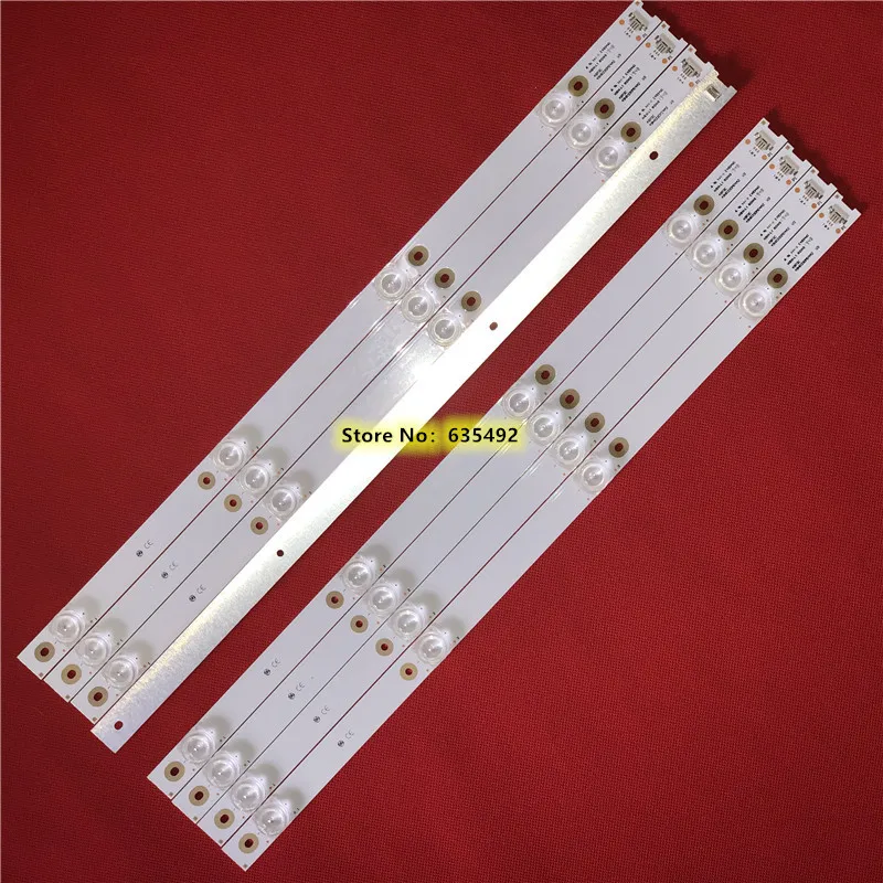 

10set LED Strip 49HR330M04A2 V3 GIC49LB29-3030F2.1-V0.1 4C-LB4904-HR06J 49P3 49P3F 49P3C D49A620U B49A81S-UD L49P1-UD L49P2-UD