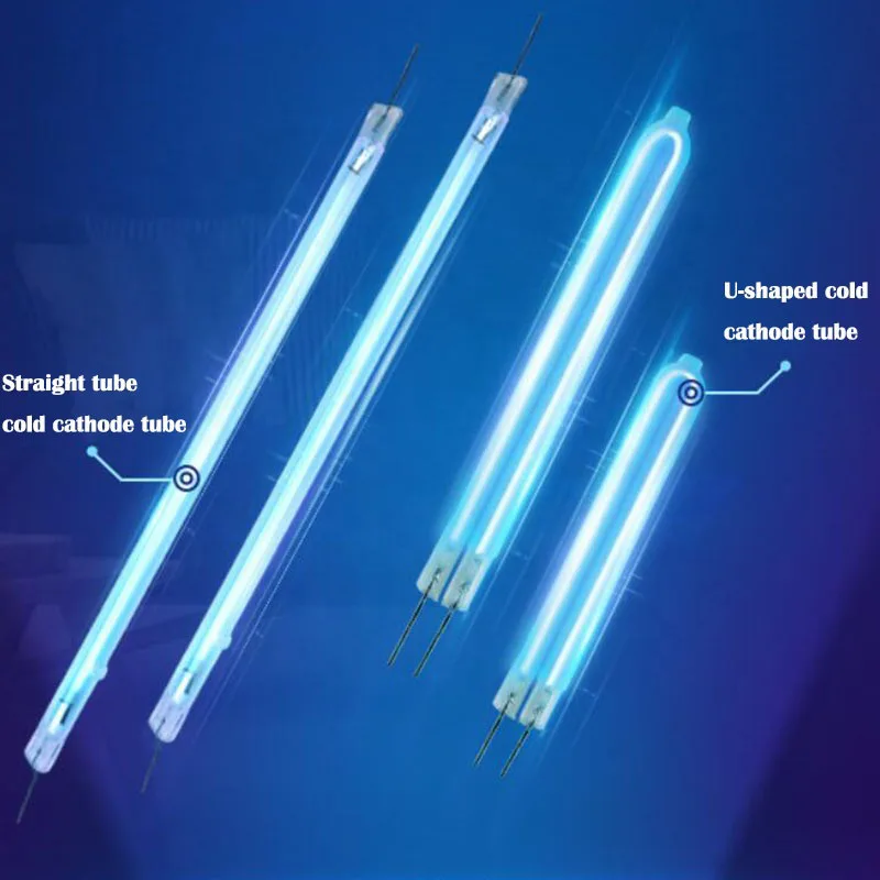 Ozone UV Lamp Dischem Short Wave Ozone UV 184nm Double Sterilization Quartz Tube XH2.54-3P Hollow Joint For DIY Light Sterilizer