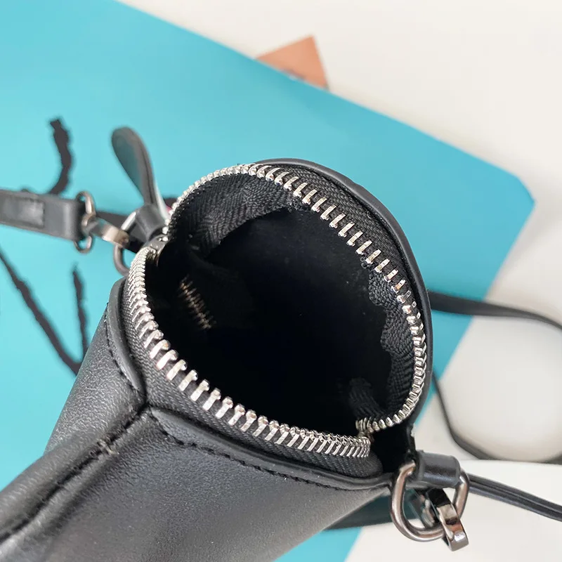 Diversão bonito tubarão design crossbody bolsa de ombro casual feminino cluth saco mini saco do mensageiro feminino pequenas bolsas couro do