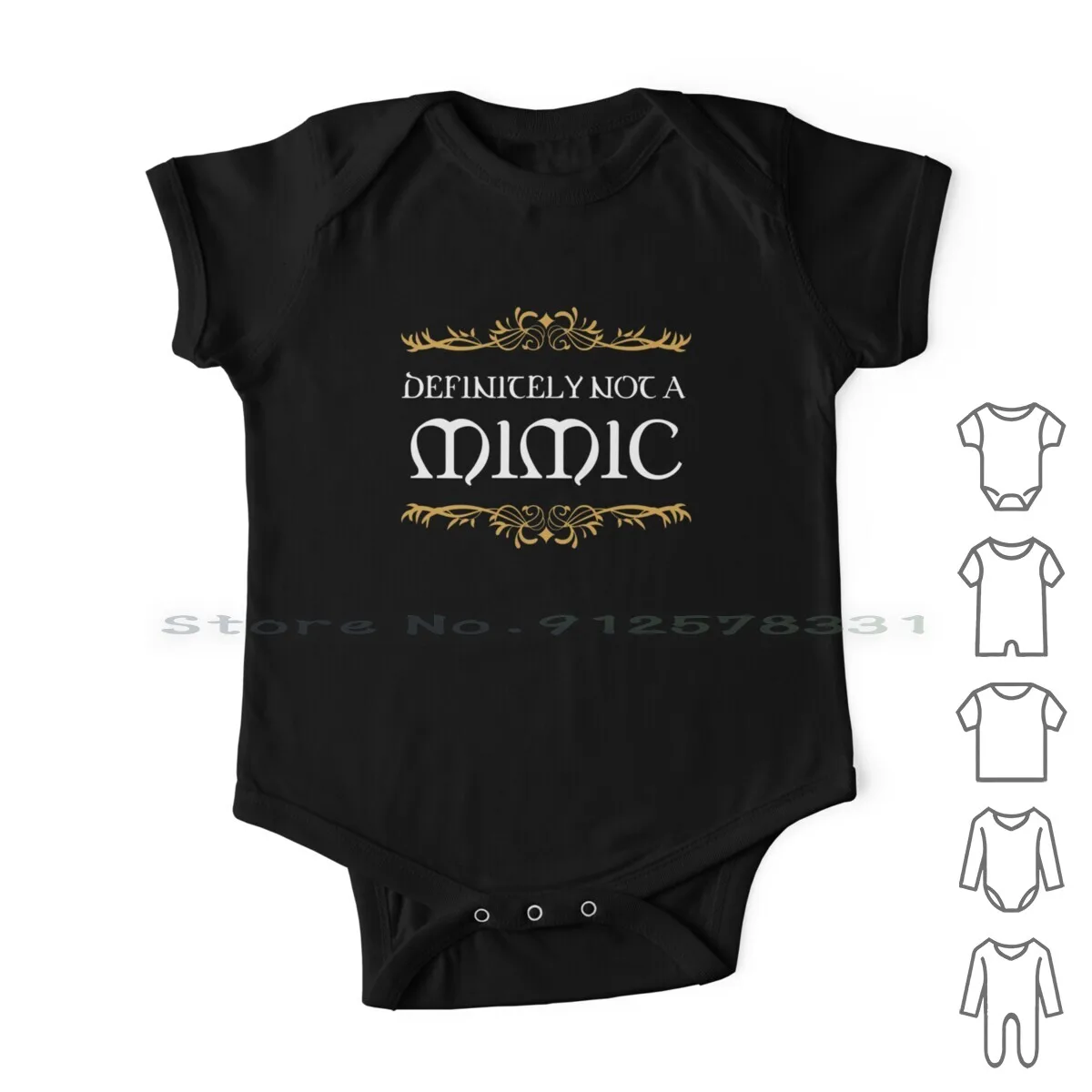 Definitely Not A Mimic Tabletop Rpg Addict Newborn Baby Clothes Rompers Cotton Jumpsuits And Dnd D And D Pathfinder Eldritch