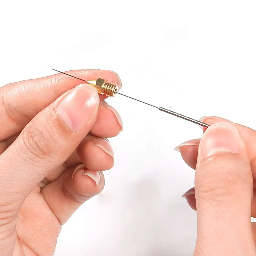 Düse 32 Drucker Pcs 3D Reinigung Kit Düse Pinzette Werkzeug Kit Nadeln 0,15mm 0,25mm 0,35mm 0,4mm 0,5mm Reinigung Nadeln