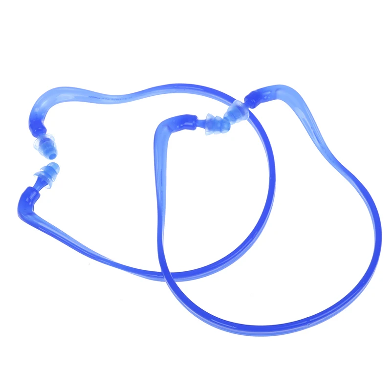 1Pcs Swim Riutilizzabile Protezione Dell'udito Tappi Per Le Orecchie di Riduzione Del Rumore Paraorecchie Tappi Per Le Orecchie In Silicone Con Filo Orecchie di Protezione