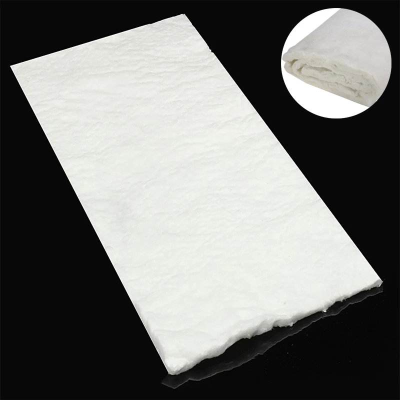 Fireproof Cotton Blanket High Temperature Insulation White Aluminum Silicate Needle Ceramic Fiber Fabric Refractory Fire Resist